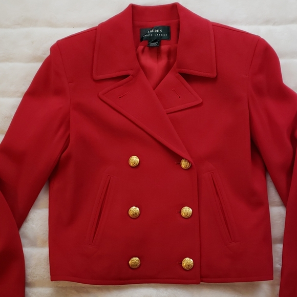 Vintage Ralph Lauren Red Jacket - Picture 2 of 5